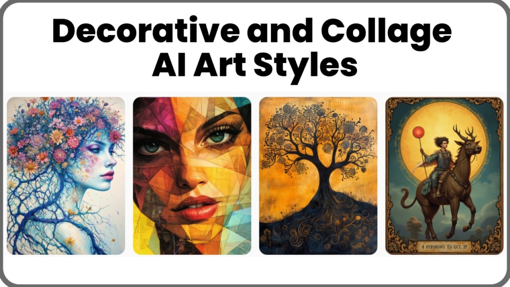 Decorative-and-Collage-AI-Art-Styles-Examples