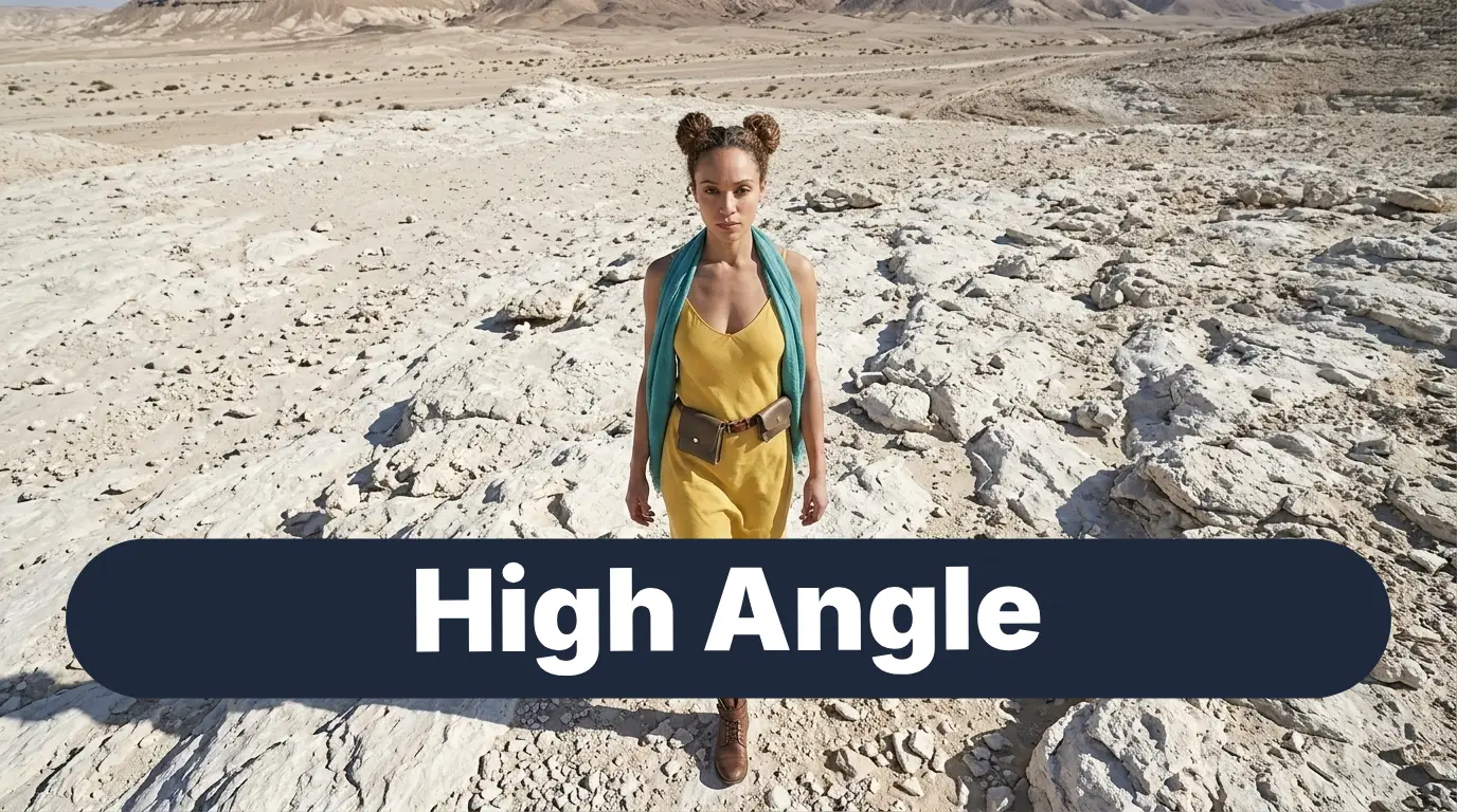 Read the guide on High Angle camera shots.